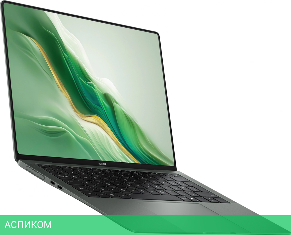 Ноутбук Honor MagicBook Art 14 MRA-721 Core Ultra 7 155H 32Gb SSD1Tb Intel Arc 14.6" OLED Touch 3.1K (3120x2080) Windows 11 Home green WiFi BT Cam (5301AKXL)