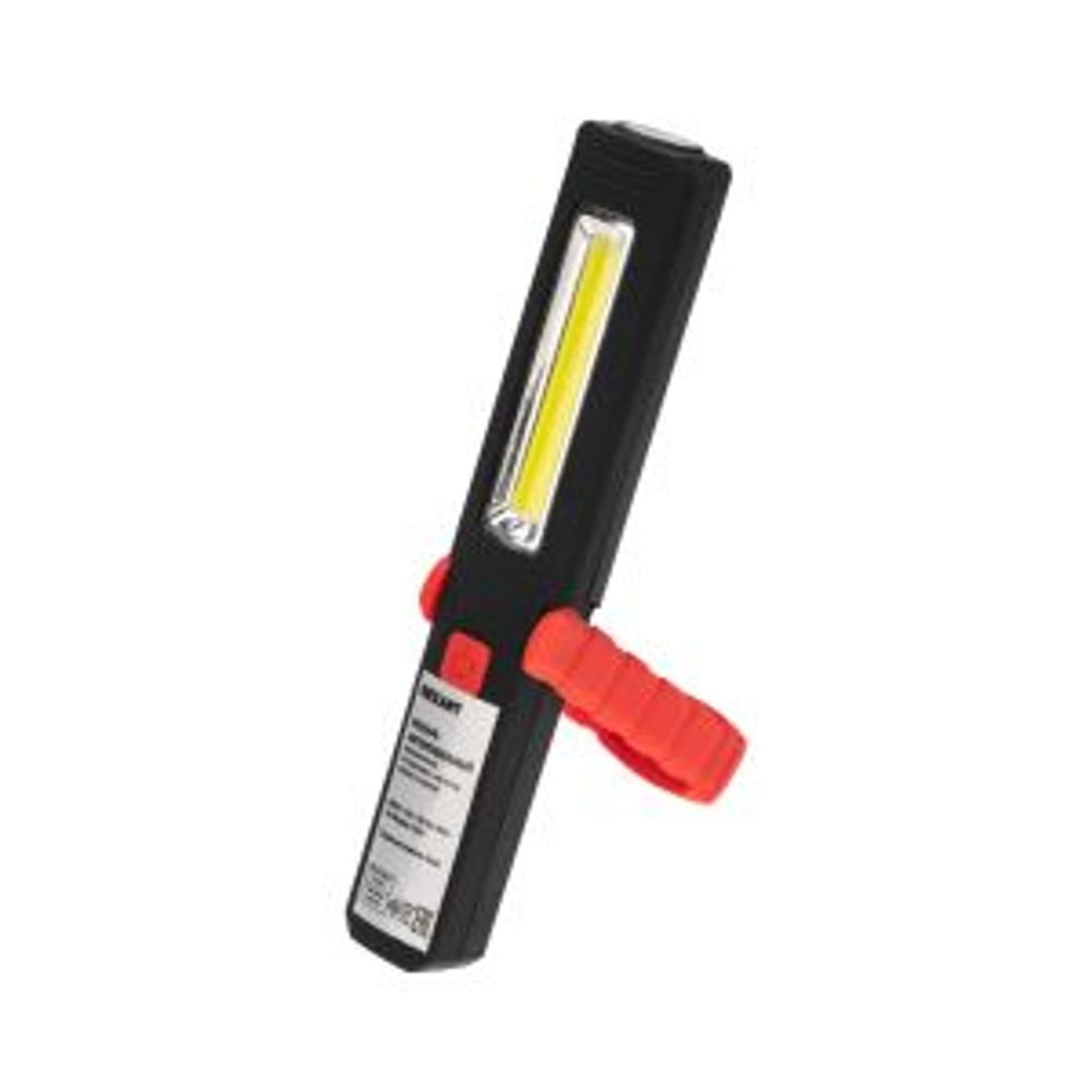 Фонарь автомобильный, двухрежимный, на подставке, с магнитом, крюком и клипсой REXANT