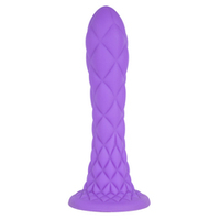 Сиреневый фаллоимитатор 18,5см с присоской SilexD Fantasy Collection Dreamy 7" Liquid Silicone Purple