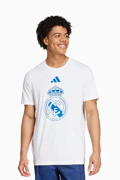 Футболка adidas Real Madrid 24/25 DNA Graphic Tee - белый