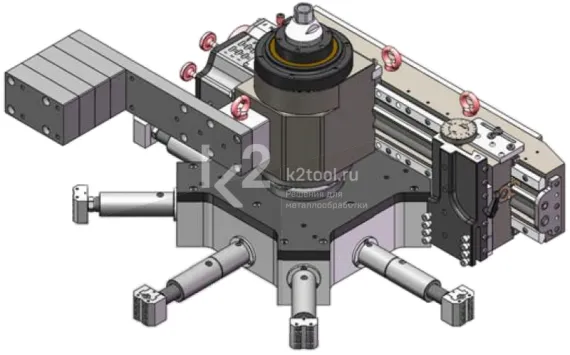 Машина для обработки фланцев Nodha ТВЕ-1000