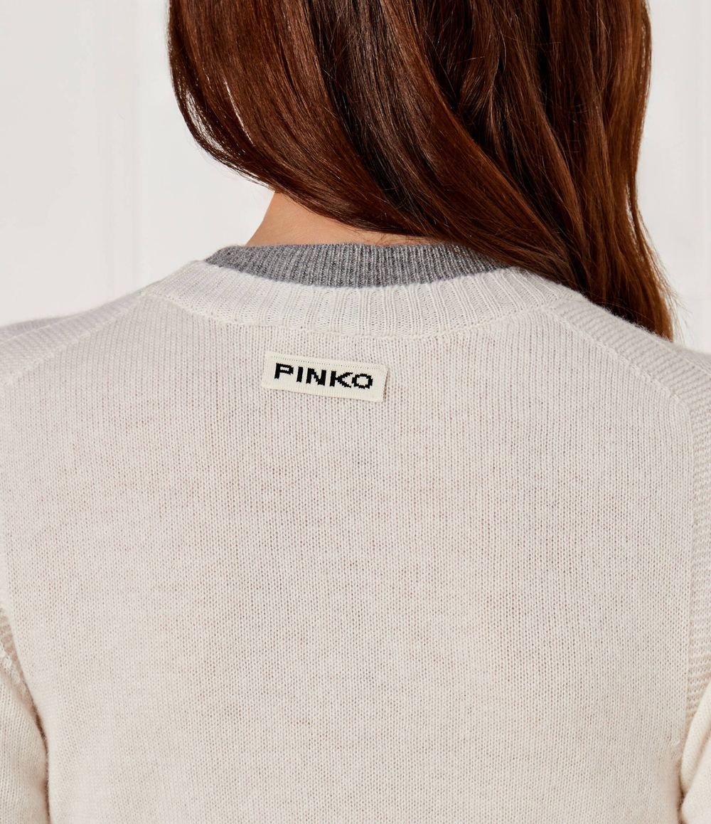 Шерстяной свитер SAVANNAH Pinko - экрю(104342 A277)