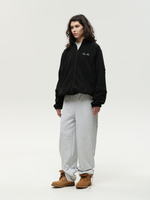 Zip-Up Sweatshirt Black