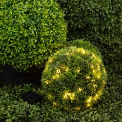 Садовая гирлянда ЭРА ERASF22-18 на солнечной батарее нить теплый свет 21,9 м | Садовые декоративные светильники