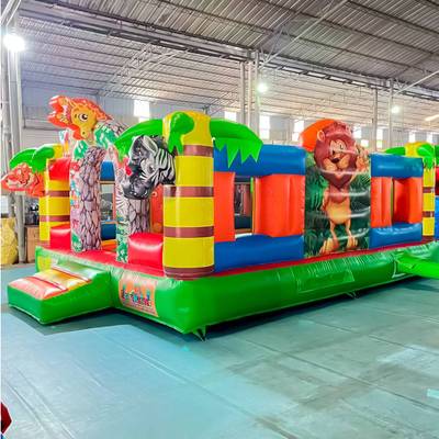 Коммерческий батут «Сафари-экскурсия-2 без горки» 5*4*2.5