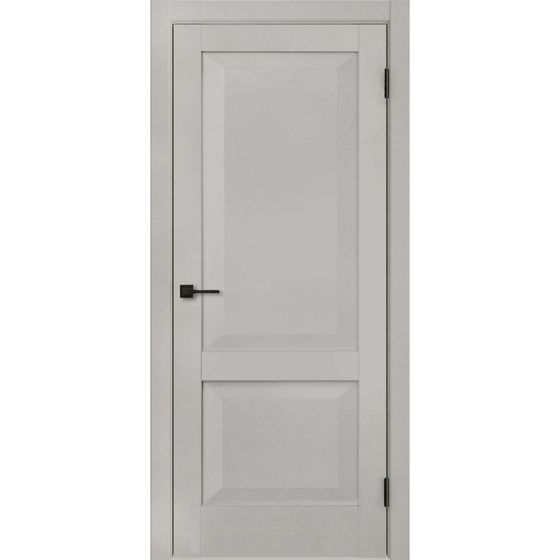 Межкомнатная дверь экошпон ДП 2 gray silk