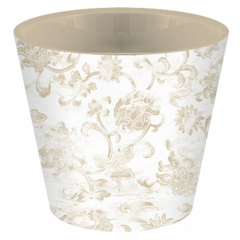 ГОРШОК Д/ЦВЕТОВ LONDON DECO D200ММ 4Л ING6205 ИЗЯЩНЫЙ УЗОР