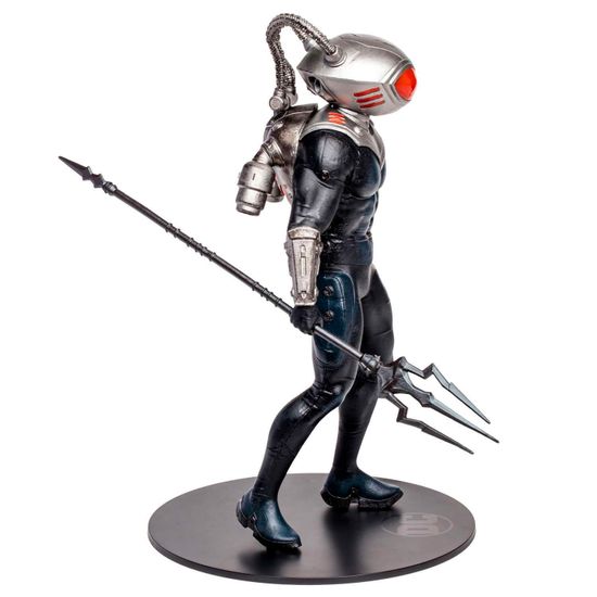 Фигурка McFarlane DC Multiverse Aquaman Black Manta, 30 см / Фигурка по мотивам фильма "Аквамен и потерянное царство", Чёрная Манта