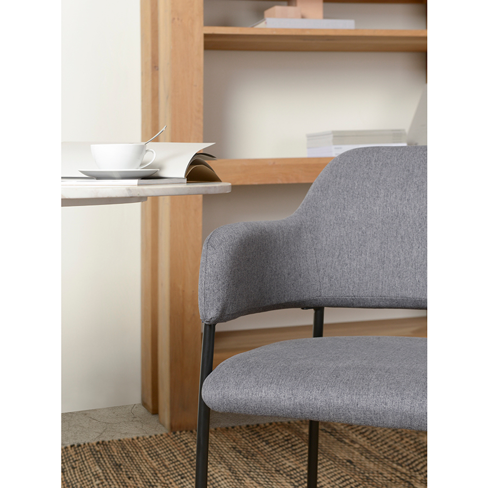 Кресло Bergenson Bjorn Wendy темно-серое