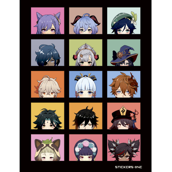 Стикерпак Gеnshin Impact #1 Геншин импакт #1