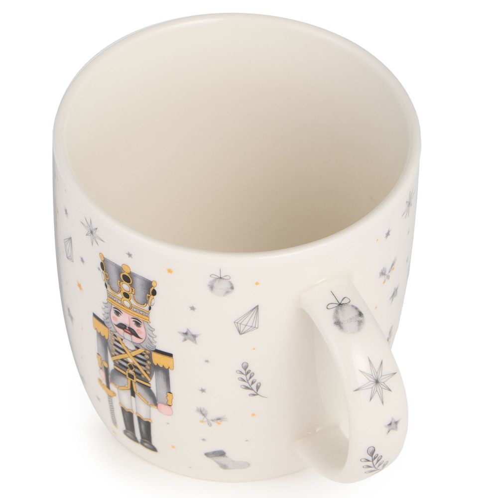 НАБОР ПОСУДЫ LEFARD "ЩЕЛКУНЧИК" (КРУЖКА 295 МЛ, ТАРЕЛКА 15 СМ, САЛАТНИК 13 СМ)