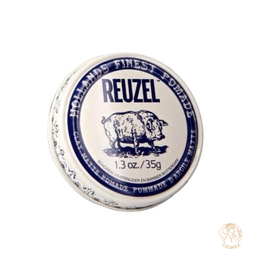 Reuzel Clay Matte Pomade белая глина Piglet