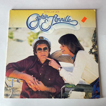 Винтажная виниловая пластинка LP Captain and Tennille Song Of Joy (Канада 1976)