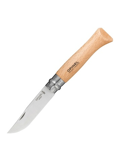 Нож Opinel №9,  нержавеющая сталь, рукоять из дерева бука, блистер, 001254
