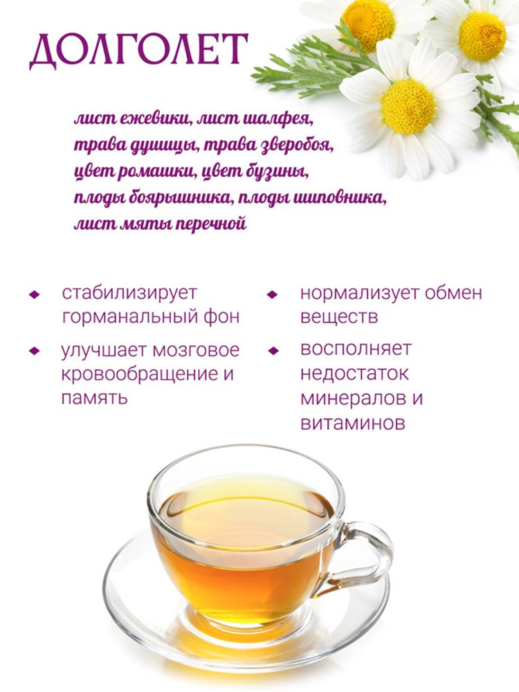 Сбор &quot;Долголет&quot;
