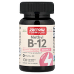 Jarrow Formulas, метил B12, фрукты, 500 мкг, 100 жевательных таблеток