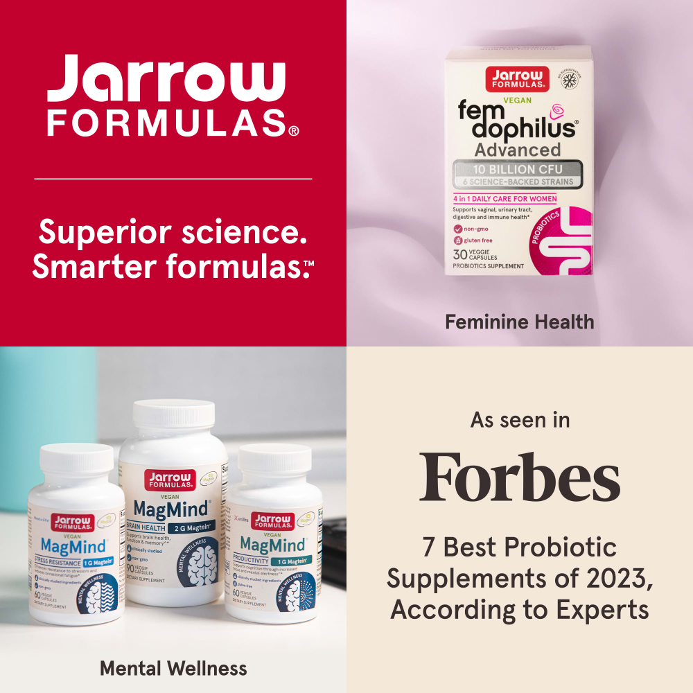 Jarrow Formulas, Fem Dophilus, веганские пробиотики для женщин, 1 млрд КОЕ, 60 растительных капсул