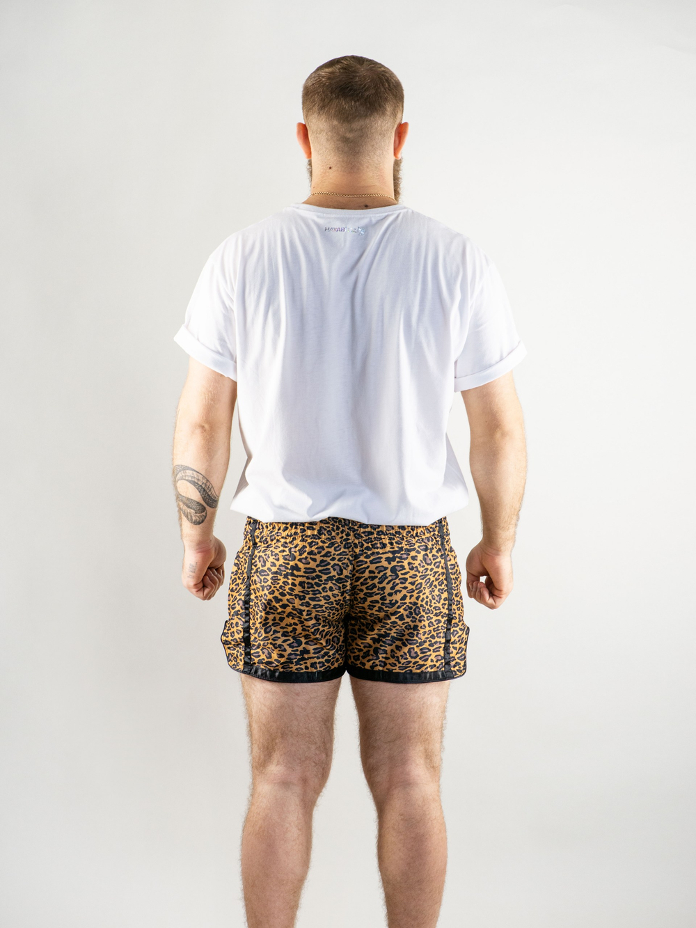 Шорты Муай-Тай Fluory Leopard