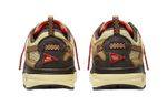 Middle-aged children's Travis Scott x Nike Air Max 1 "baroque brown" travis Scott barb non-slip wear-resistant breathable lightweight running shoes Baroque brown