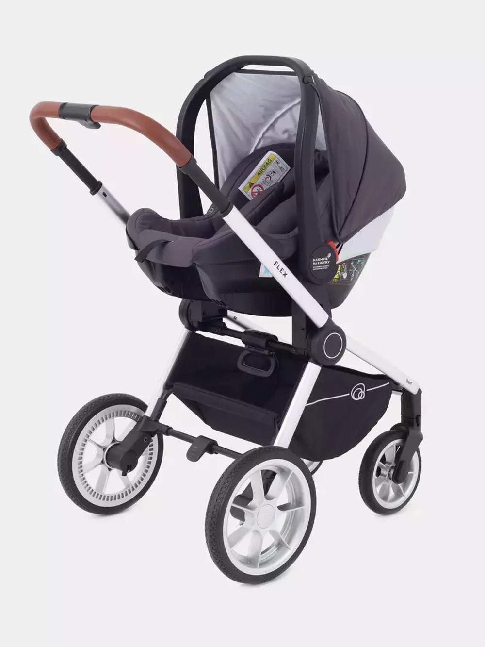 Коляска детская "FLEX" (3в1) RA071 Moon Grey