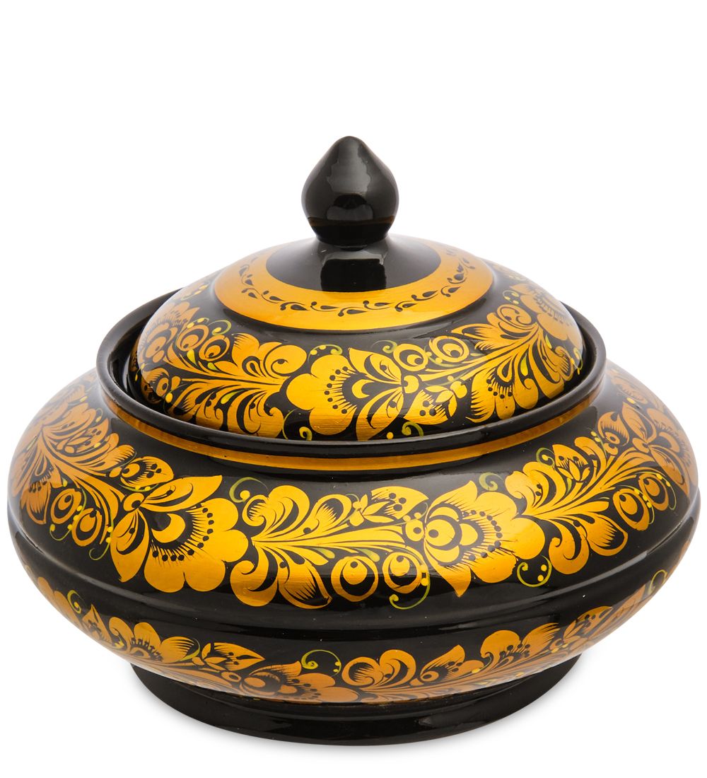 Народные промыслы ХЛ-101/2 Сахарница 130х170 (Хохлома)