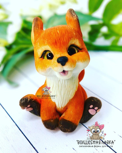 Силиконовая форма Лисичка