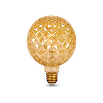 Лампа светодиодная филаментная E27 4W 380lm 2400К 105802004 LED Filament Vintage golden Carat Gauss