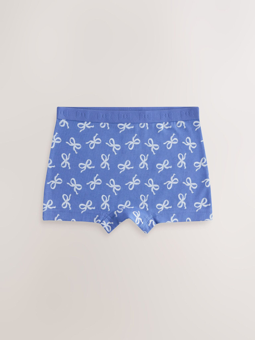 Трусы-шорты для девочки Next E87-098, 5 шт., Белый, Синий