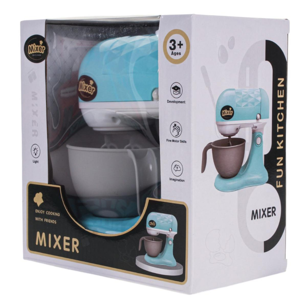 Игрушка для детей "Миксер", свет. эффекты, вращение, в/к 19*10,5*19 см