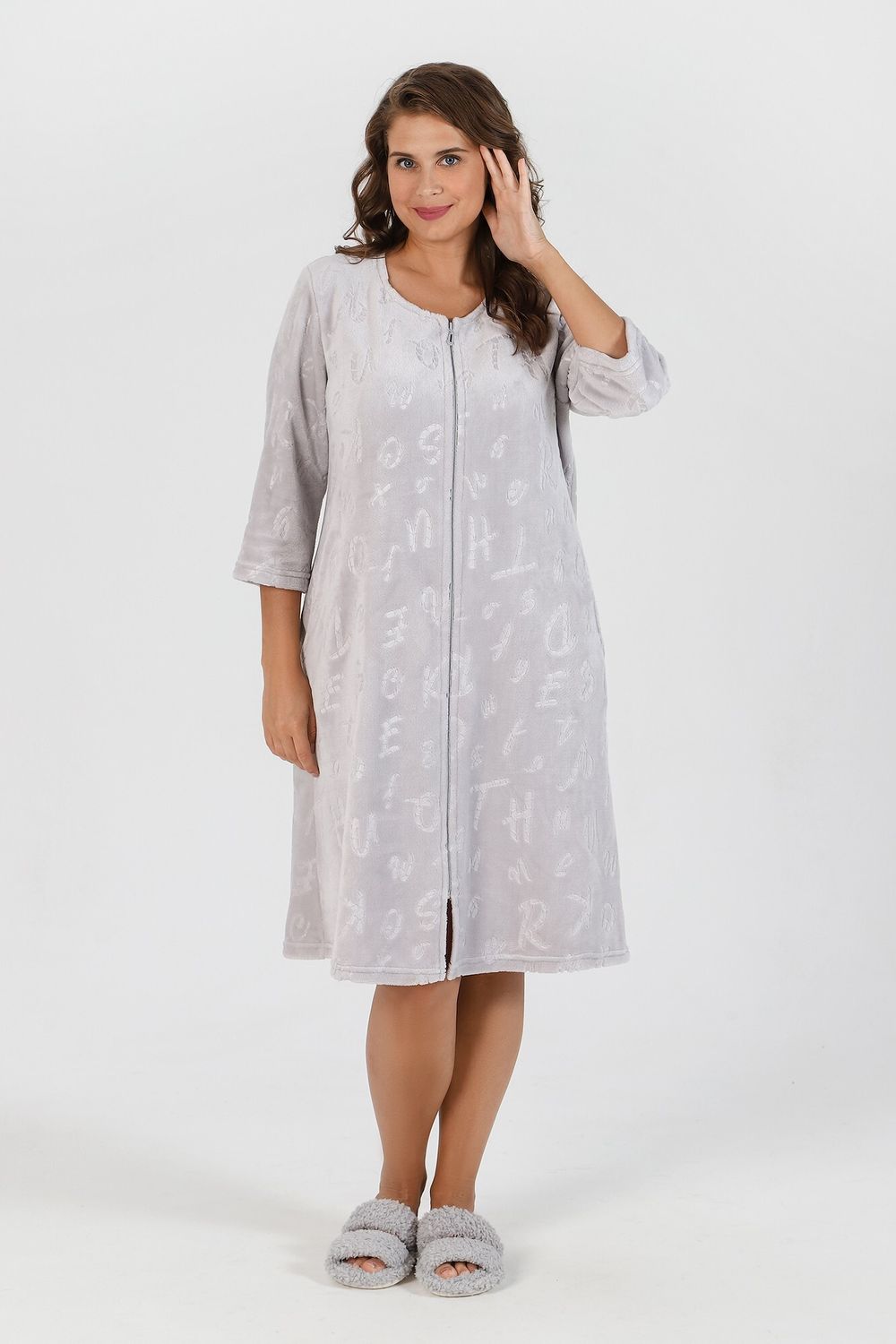 Халат Танси-1 Виотекс СЕРЫЙ