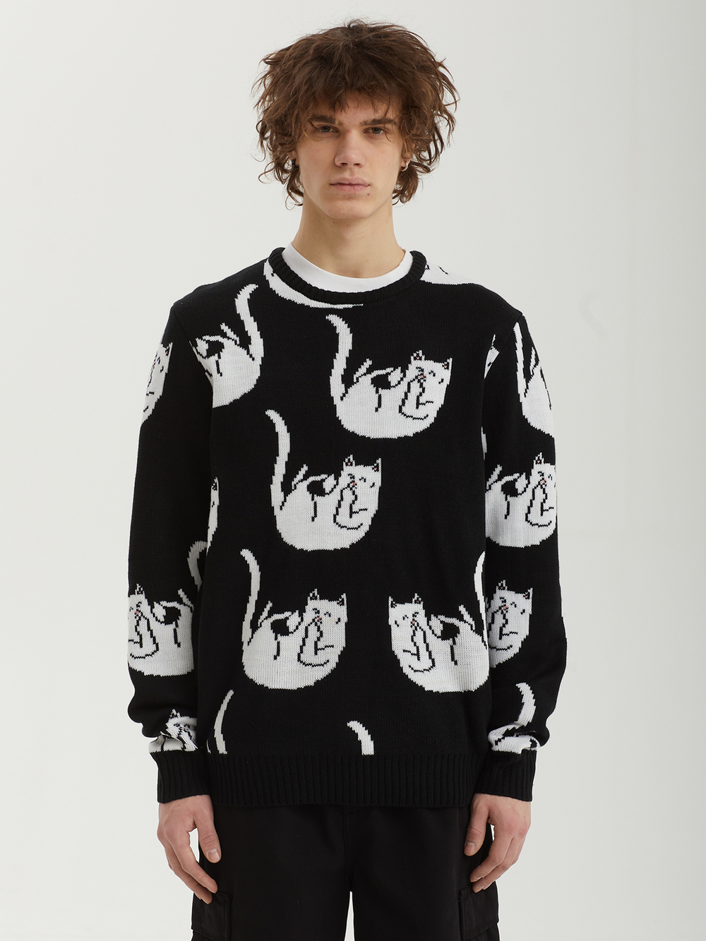 Мужской Свитер Falling For Nermal