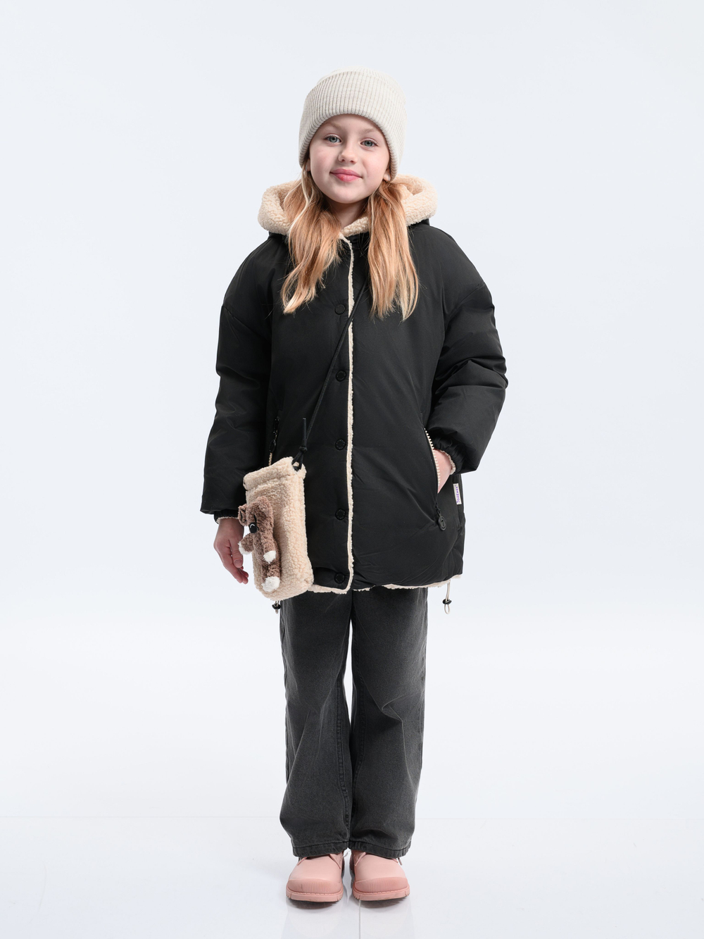 Куртка Еврозима двухсторонняя Тедди