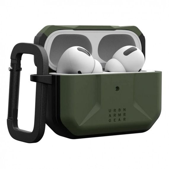 Чехол с карабином UAG Civilian (104124117272) для для Apple Airpods Pro/Pro 2, оливковый
