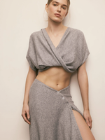 Юбка «Asymmetry» серый