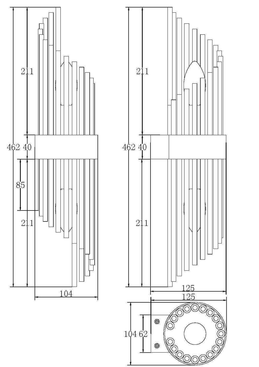 Бра Maytoni   MOD174WL-02G