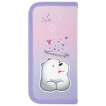 Пенал ПИФАГОР, 1 отделение, ламинированный картон, 19х9 см, "White bear", 271098