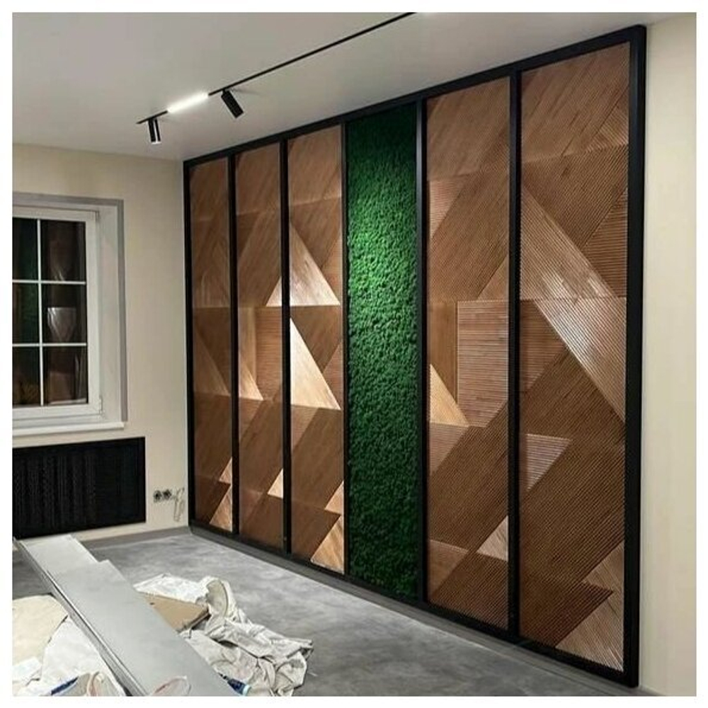 Панно из мха Ягель