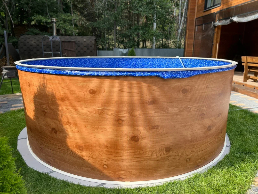 Бассейна для дачи каркасный круглый д. 3 м