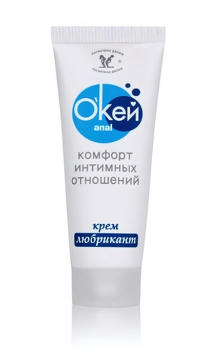 Крем-любрикант на водно-силиконовой основе О`Кей Anal 15 г