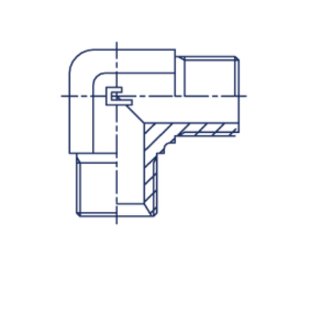 Соединение P90 BSP 1.1/4 - BSP 1.1/4