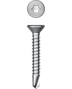 KRAFTOOL DS-C, 32 х 4.2 мм, А2, сверло, потайная головка, ТХ20, 350 шт, саморез нержавеющий (300932-42-032)