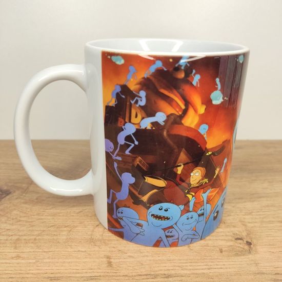 Кружка керамическая Рик и Морти, Мисиксы, 330 мл