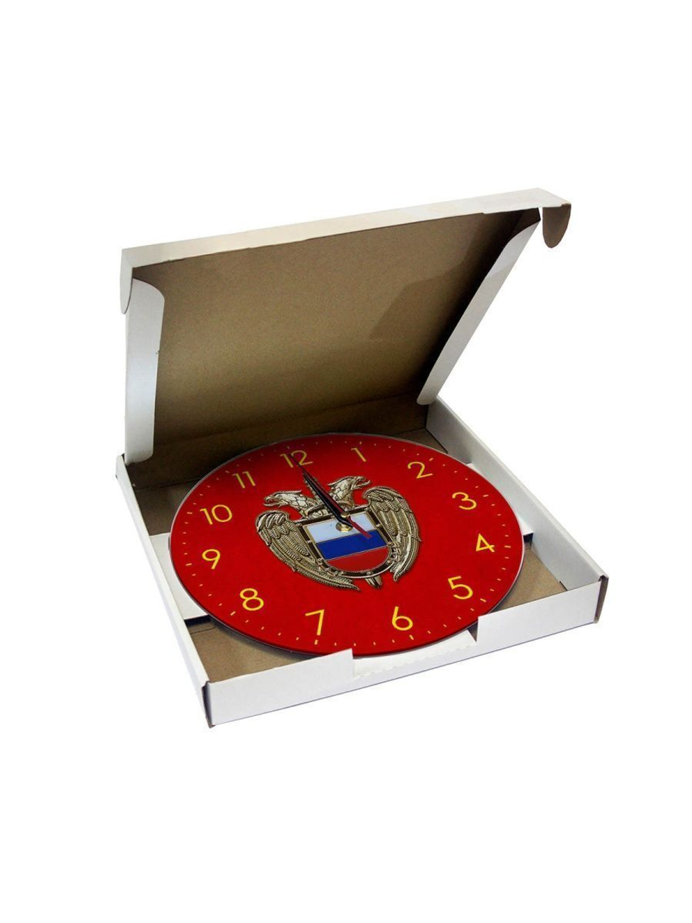 Настенные часы "символика ФСО 3d"