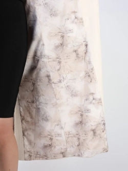 Пальто демисезонное длинное с поясом