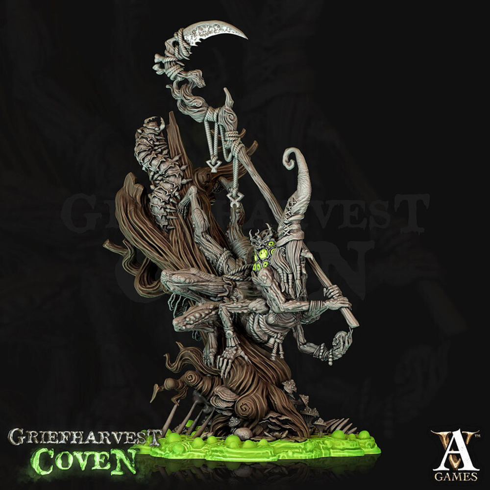 Grand Alliance Chaos Maggotkin of Nurgle Chaos Daemons Болотная ведьма миниатюра для dnd, днд, pathfinder, фентези, Настольная игра, НРИ, Варгейм, РПГ