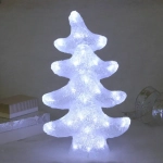 Фигура светодиодная «Ёлочка» 28*13*48 см, 50 ламп LED, авторежим, 220V, Белый