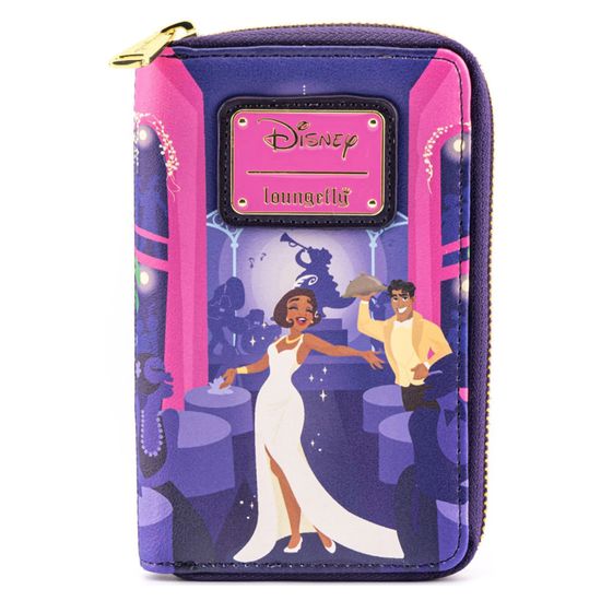 Кошелек Loungefly Disney Princess And The Frog Tiana's Palace Zip Around Wallet WDWA1795