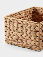 Корзина плетеная 31x21x14 см, водный гиацинт