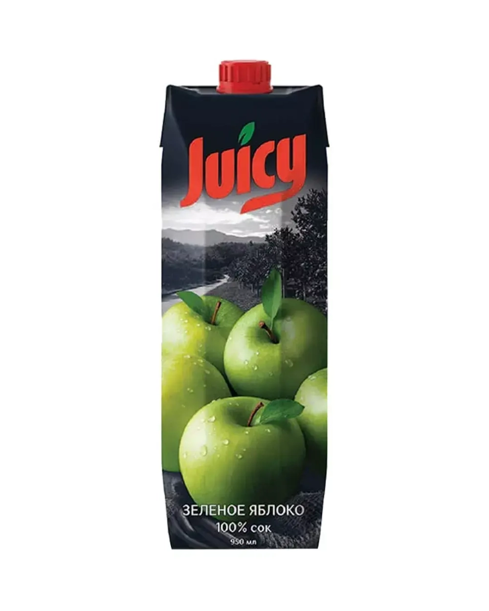 Juicy Зеленое Яблоко сок 0,95 л.