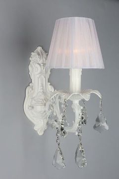 Бра настенное OML-30801-01 белый глянцевый Omnilux Catanzaro